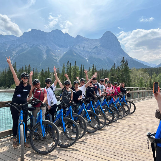 Canmore Guided eBike Tours - price for a group of 6